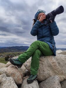 Agnieszka z aparatem 